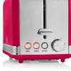 Swan Retro 2 Slice S/S Toaster - Red