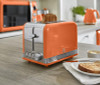 Swan Retro 2 Slice S/S Toaster - Orange