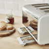 Swan 4 Slice Nordic Style Toaster - White