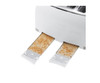 Russell Hobbs Honeycomb 4 Slice Textured Toaster, White