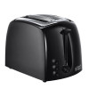 Russell Hobbs Textures Toaster 2 Slice - Black