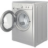 Indesit IWDC65125SUKN 6Kg Washer Dryer 1151rpm Silver Energy Rating F