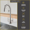 Austen & Co. Bilbao Brushed Chrome Kitchen Mixer Tap