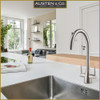 Austen & Co. Bilbao Brushed Chrome Kitchen Mixer Tap