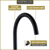 Austen & Co. Bilbao Matt Black Kitchen Mixer Tap