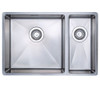 Austen & Co. Ravello Stainless Steel Large Inset & Undermount 1.5 Bowl Kitchen Sink