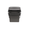 Austen & Co. 30L Built-In Hinged Cupboard Kitchen Bin - 2 Compartments