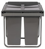 Austen & Co. 68L Pull Out Cupboard Kitchen Bin - 3 Compartments