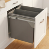 Austen & Co. 68L Pull Out Cupboard Kitchen Bin - 2 Compartments