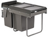 Austen & Co. 40L Pull Out Cupboard Kitchen Bin - 2 Compartments
