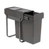 Austen & Co. 34L Built-In Hinged Cupboard Kitchen Bin - 1 Compartment