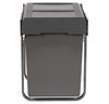 Austen & Co. 60L Built-In Hinged Cupboard Kitchen Bin - 2 Compartments
