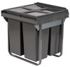 Austen & Co. 68L Built-In Hinged Cupboard Kitchen Bin - 4 Compartments