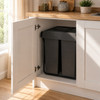 Austen & Co. 68L Built-In Hinged Cupboard Kitchen Bin - 4 Compartments