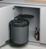 Peka Anthracite Mullboy Big Pull Out Built-In Bin