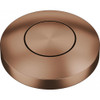 Franke 100 Waste Disposal Unit with Round Air Switch and Flange - Copper