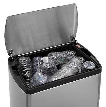 Simplehuman 30 Litre Stainless Steel Rectangular Kitchen Bin