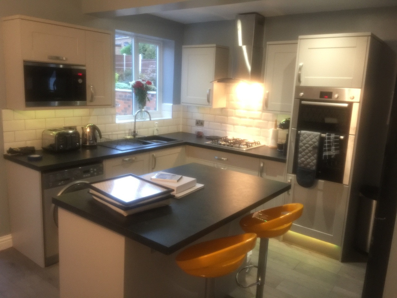 Sorrento Swivel Yellow Bar Stool Bar Stools