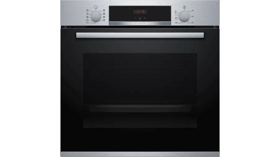 Bosch HBS534BSOB Single MultiFunction Electric Oven S/Steel Cut