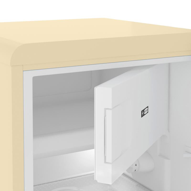 Swan Retro Under Counter Fridge, Cream Energy Rating F Cut Price