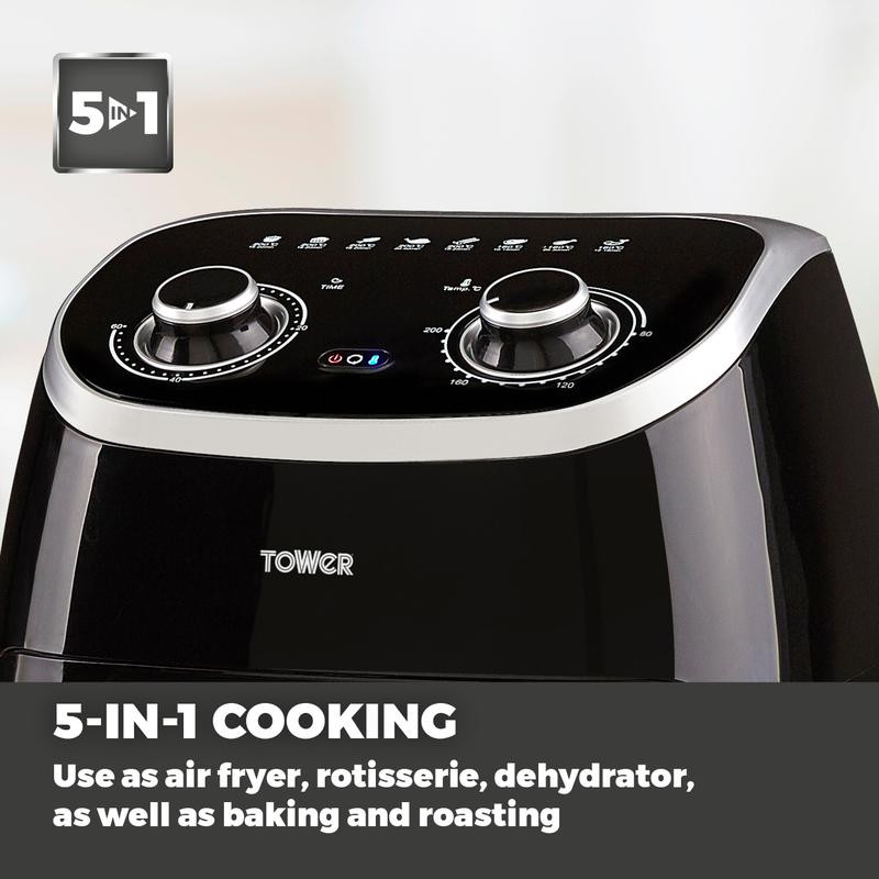 Tower Vortx Xpress 2000W 11L 5in1 Manual Air Fryer Oven with