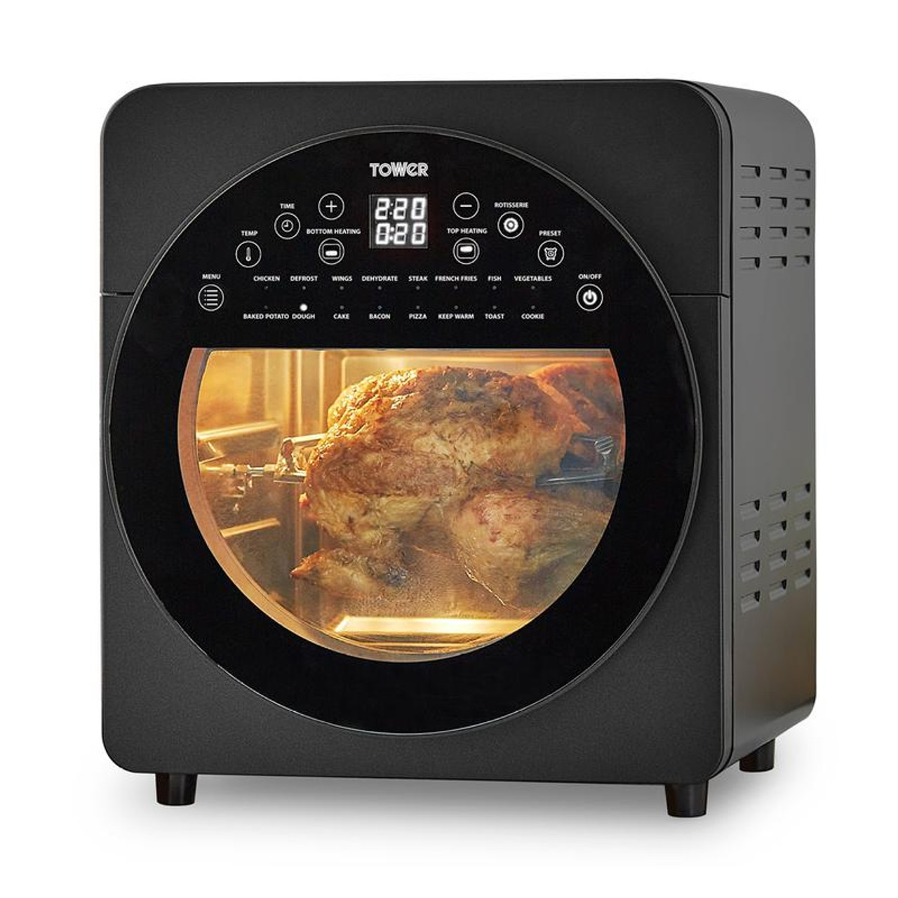 Tower Vortx XL 14.5L 5 in 1 Digital Air Fryer Oven with Rotisserie