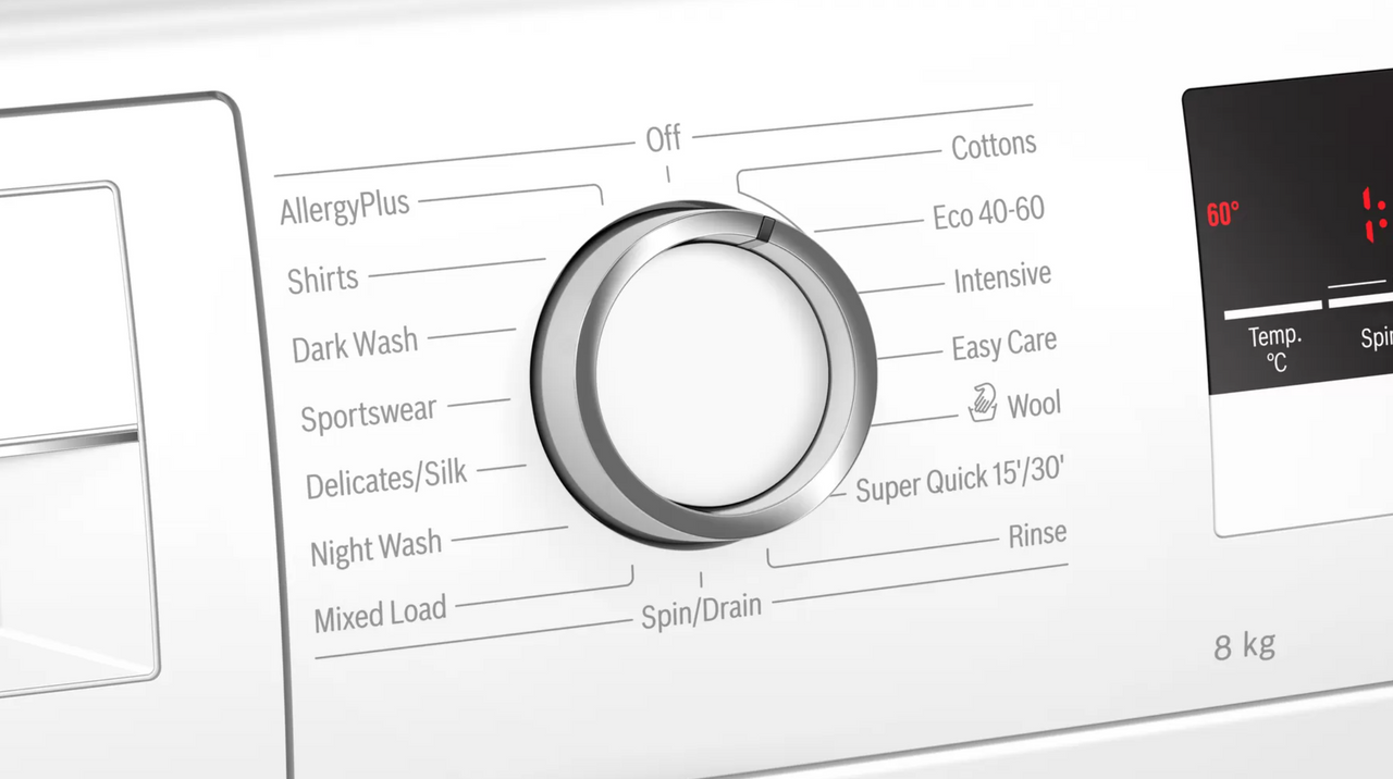 Bosch WAJ28008GB 7kg 1400rpm spin Serie 2 Washing machine, Front