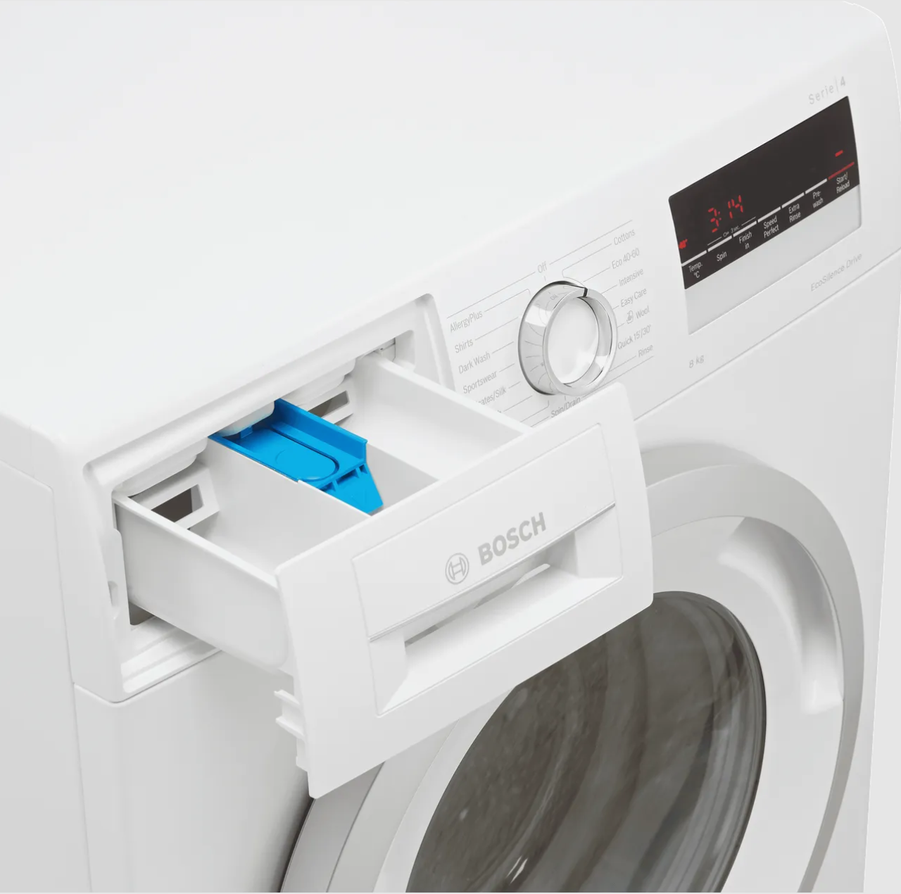 Bosch WAN28281GB 8kg 1400 rpm Serie 4 Washing machine, Front Loader, White Energy Rating C