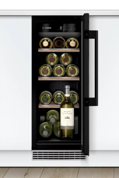 Bosch 21 Bottle Capacity Single Zone Built In Wine Cooler Energy