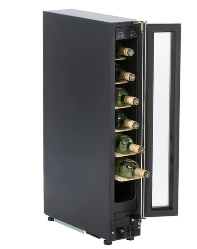 Prima 7 Bottle Integrated Stainless Steel Wine Cooler Energy Efficiency Class G