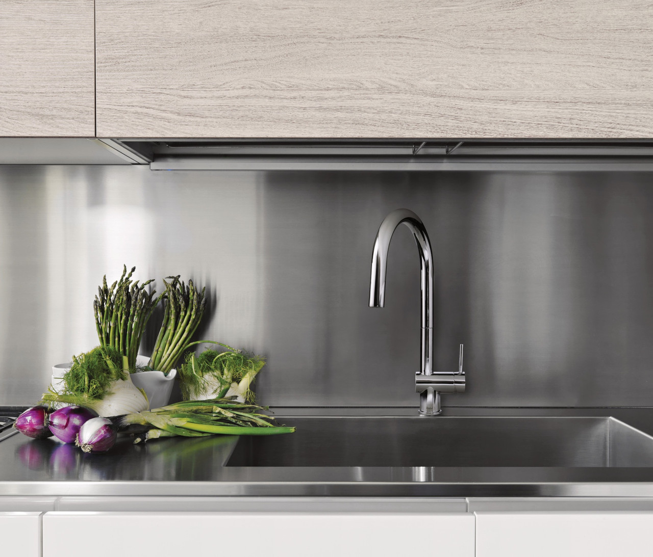 Riobel Azure Mixer a Chrome Kitchen Tap for Home