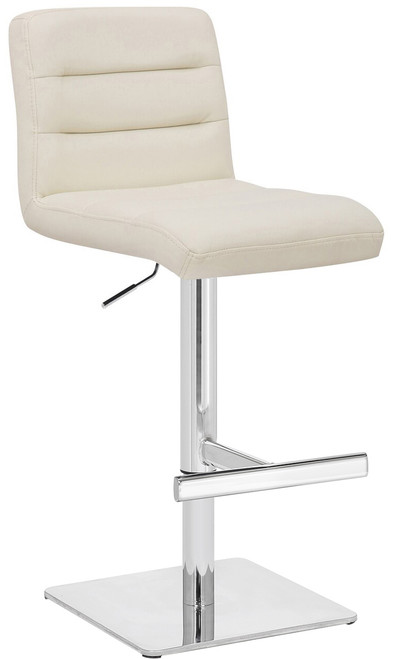 Deluxe Luscious Bar Stool Cream Deluxe Luscious Bar Stool Cream