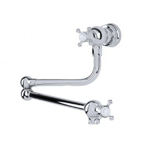 Perrin & Rowe Pot Filler 4798 - Crosshead Handle Kitchen Tap Perrin & Rowe Pot Filler 4798 - Crosshead Handle Kitchen Tap