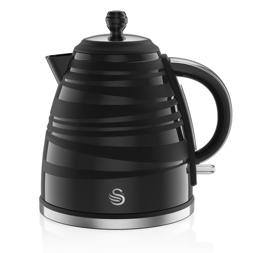 Swan Symphony 1.7 Litre Jug Kettle - Black