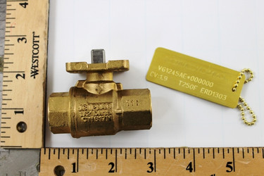 Johnson Controls VG1245AE 1/2" 1.9Cv Ss Ball Valve Body