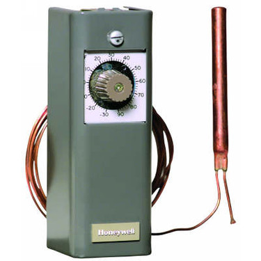 Honeywell T6031A1060 Spdt -30/90F 20' Capillary Temperature Controller Honeywell T6031A1060 Spdt -30/90F 20' Capillary Temperature Controller