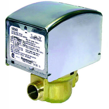 Honeywell V8043E5004 1/2"swt24vN/C ZoneValve W/auxSw