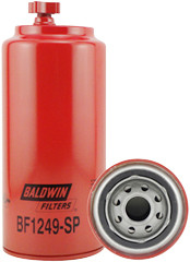 Baldwin BF1249-SP Fuel/Water Separator Spin-on with Drain, Sensor Port