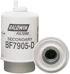 Baldwin BF7905-D Secondary Fuel/Water Separator Element with Drain