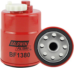 Baldwin BF1380 Fuel/Water Separator Spin-on with Drain and Sensor Port