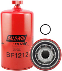 Baldwin BF1212 Fuel/Water Separator Spin-on with Drain