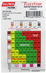 Baldwin CTK5029-4 FleetStrip Coolant Test Strips Only