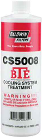 Baldwin CS5008 BTE Liquid Coolant Additive (Pint Plastic Bottle)