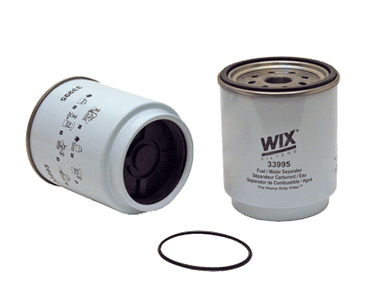 WIX 33995 Spin On Fuel Water Separator w/ Open End Bottom