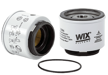 WIX 33584 Spin On Fuel Water Separator w/ Open End Bottom