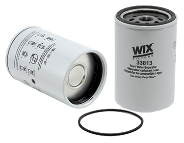 WIX 33813 Spin On Fuel Water Separator w/ Open End Bottom