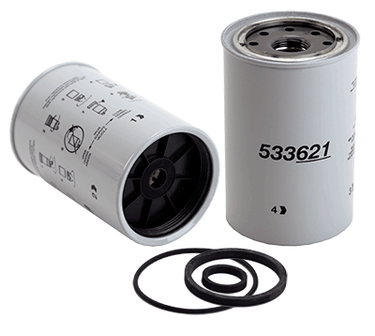 WIX 33621 Spin On Fuel Water Separator w/ Open End Bottom