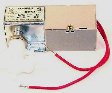 Schneider Electric (Barber Colman) AL-181 120V AIR VLV 1/4"BARB .3 scfm