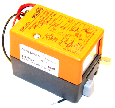 Belimo ZONE24NC-S 24V N/C ZONE ACTUTR W/ AUX SWT