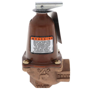 Xylem-Bell & Gossett 110125 3/4"75#ReliefVlv 1,615,000btuh Xylem-Bell & Gossett 110125 3/4"75#ReliefVlv 1,615,000btuh